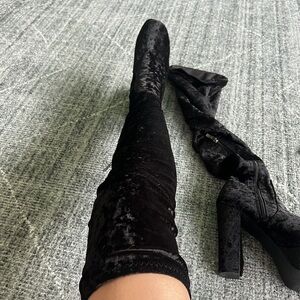 Glamorous OTK Boots Size 8